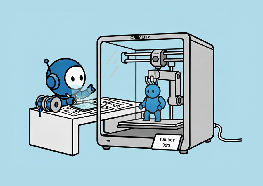 3Dプリンターバナー